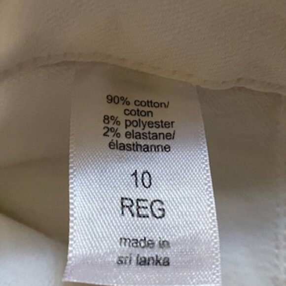 M Jeans by Maurices High Rise White Flare Jeans 10 - Picture 5 of 5